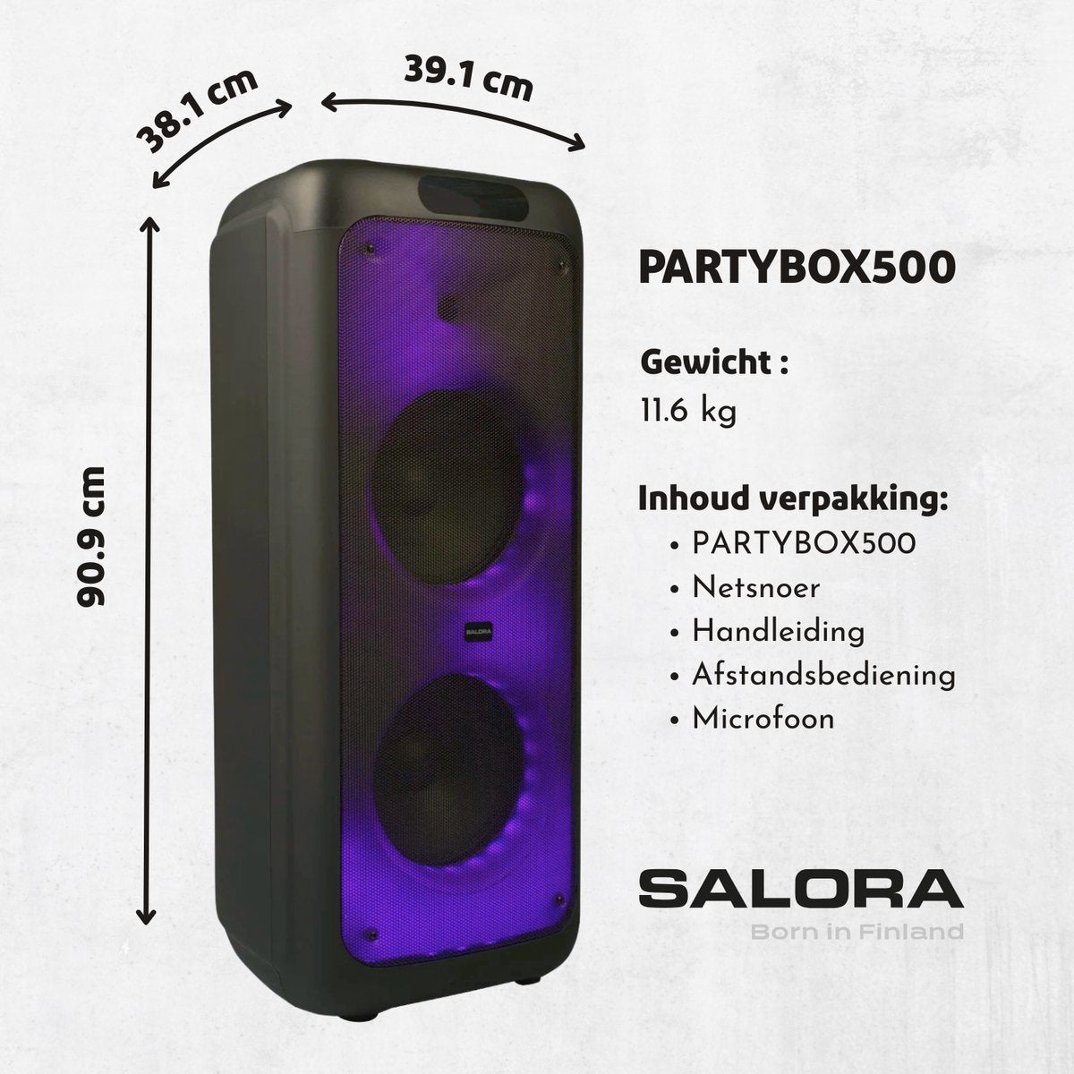 Salora Partybox 500