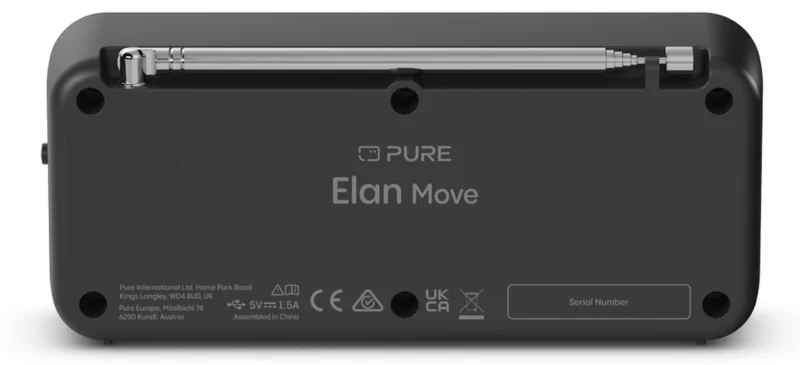 Pure Elan Move zwart