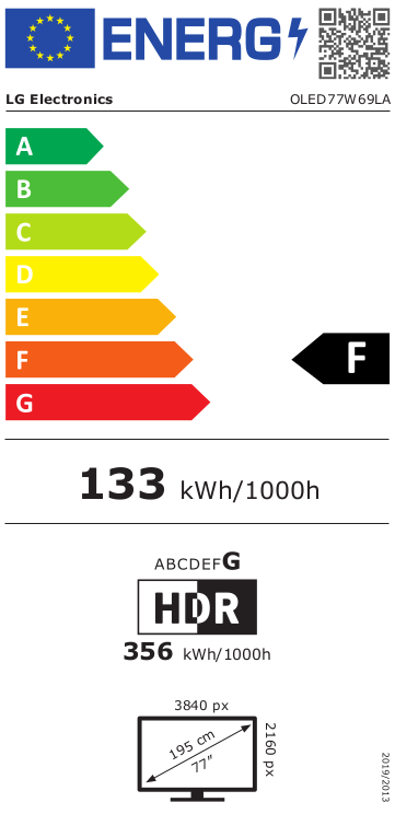 LG OLED77W69LA.AEU