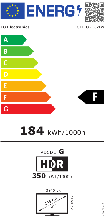 LG OLED97G67LW.AEU