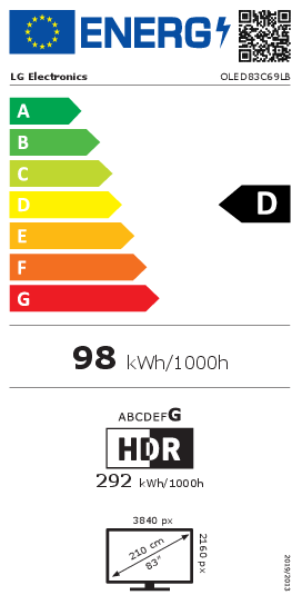 LG OLED83C69LB.AEU