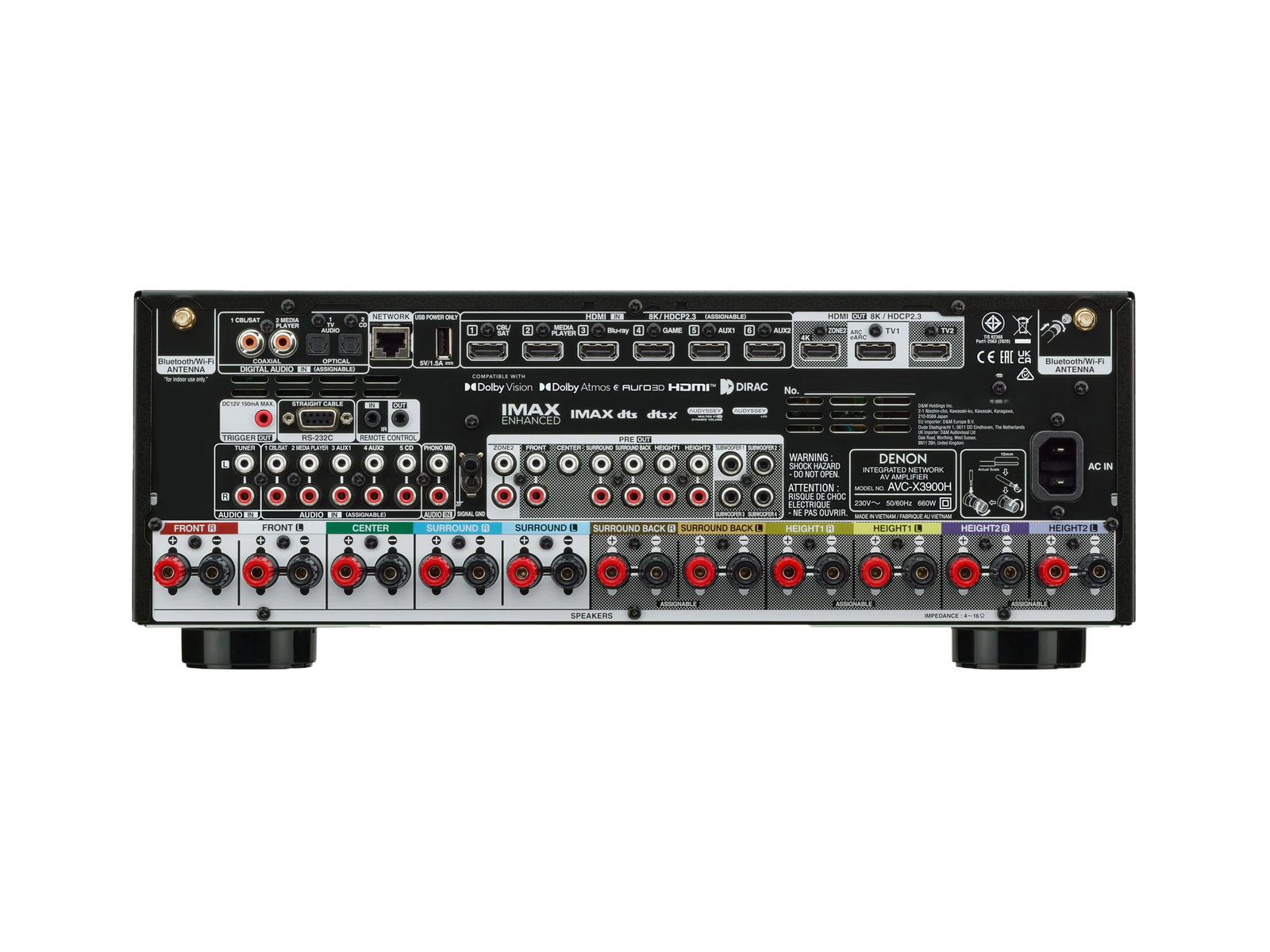 Denon AVCX3900HBKE2
