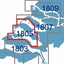 Hydrografische Kaart 1805 Oosterschelde