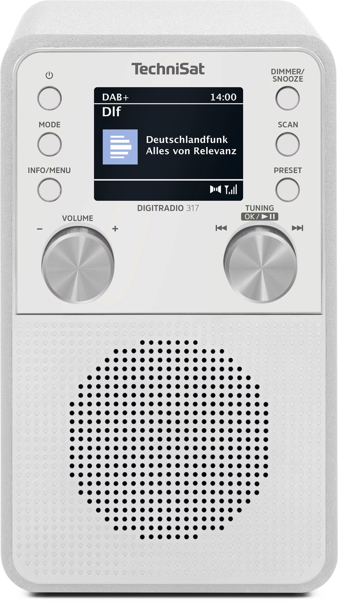 TechniSat Digitradio 317 DAB+ wit