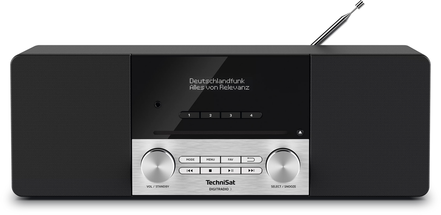 TechniSat Digitradio 3 zwartzilver