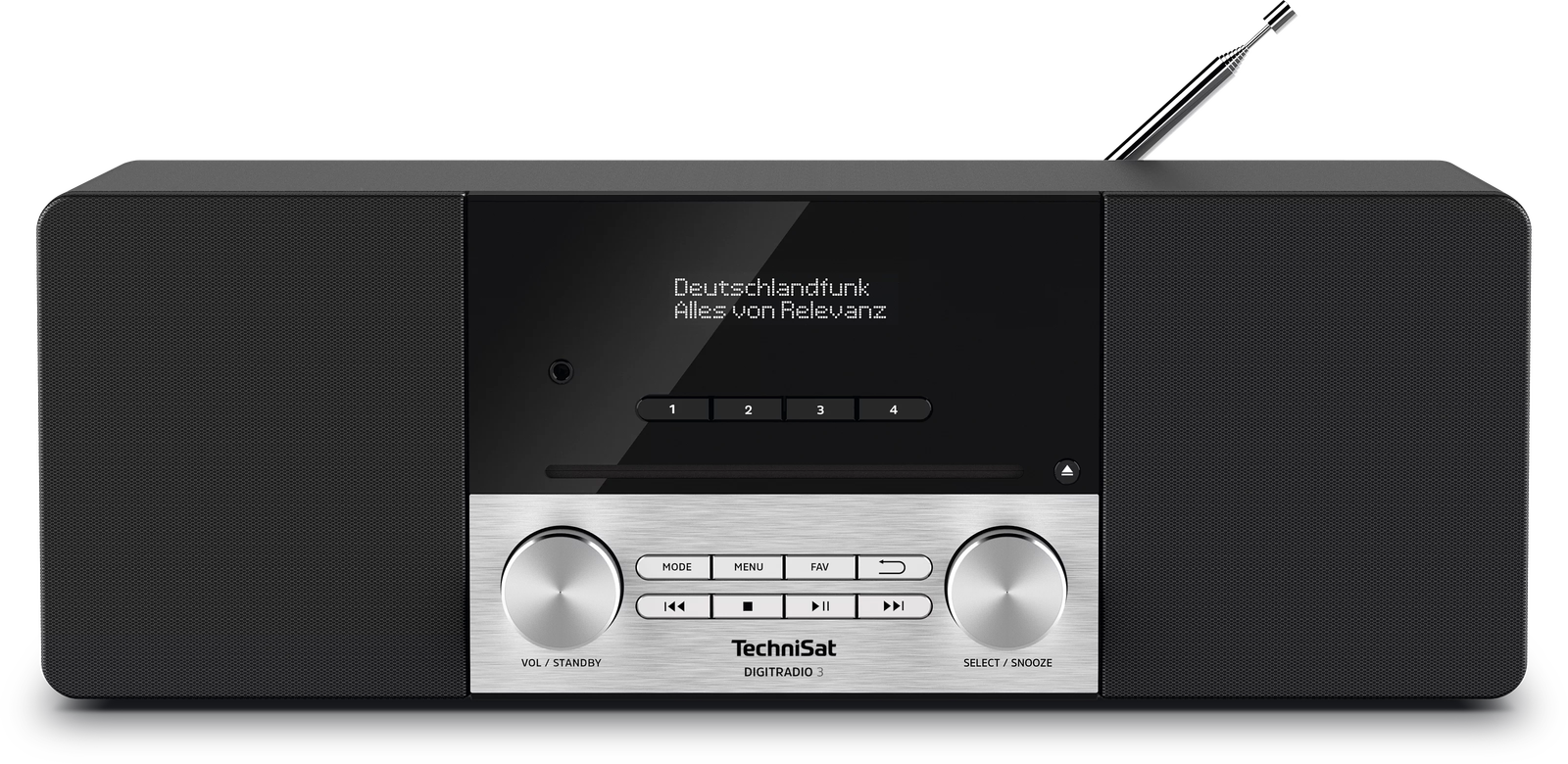 TechniSat Digitradio 3 zwartzilver
