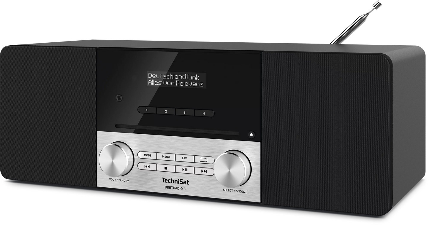 TechniSat Digitradio 3 zwartzilver