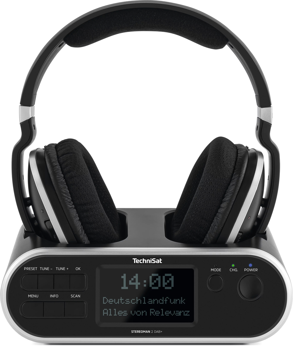 TechniSat Stereoman 2DAB+ zwart