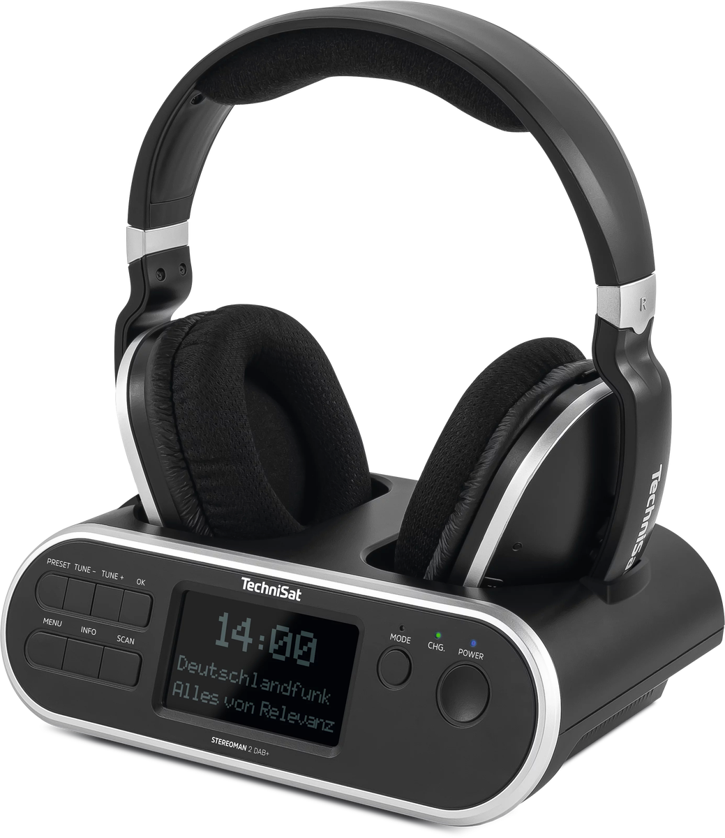 TechniSat Stereoman 2DAB+ zwart