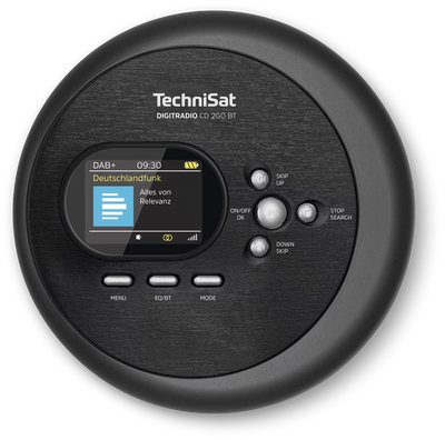 TechniSat Digitradio CD 2GO BT zwa