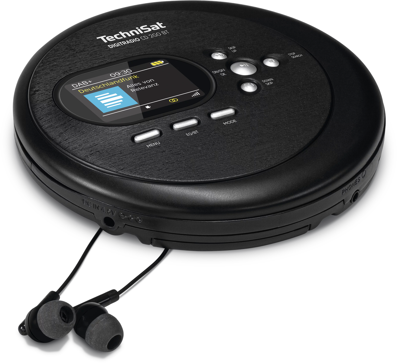 TechniSat Digitradio CD 2GO BT zwa