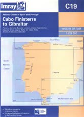 Imray C19 A Coruna tot aan Gibraltar