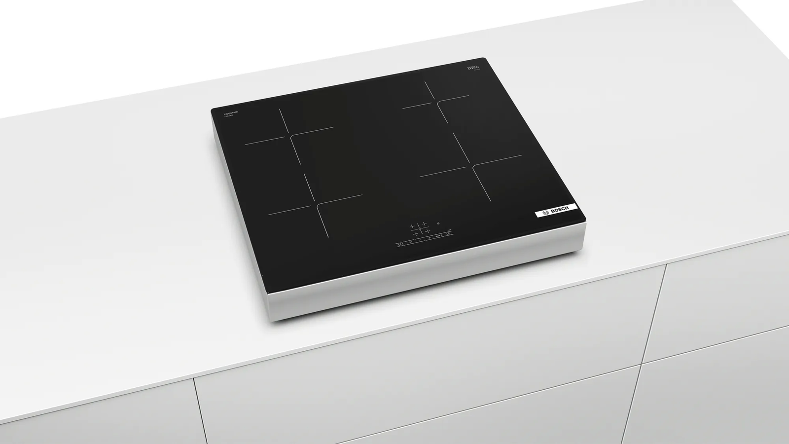 Bosch PUE611BF9E smart inductie kookplaat vrijstaand met 4 zones