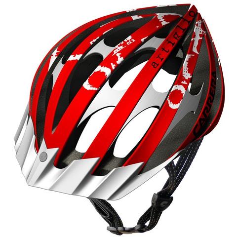 Carrera Artiglio MTB fietshelm rood/wit