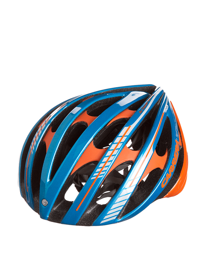 Carrera Razor racefiets helm oranje