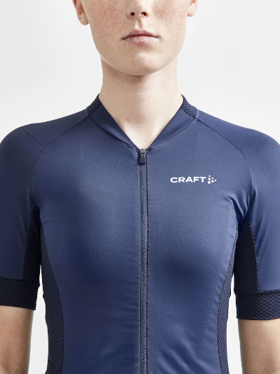 Craft ADV Endurance Jersey fietsshirt korte mouwen blauw dames