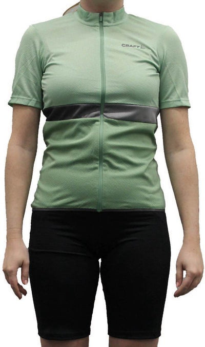 Craft Core Endur Jersey W fietsshirt korte mouwen groen dames