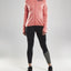 Craft Eaze Jersey Hood Jacket dames skivest roze