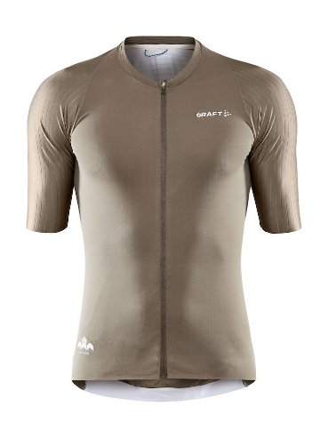 Craft Pro Aero Jersey fietsshirt korte mouwen bruin heren