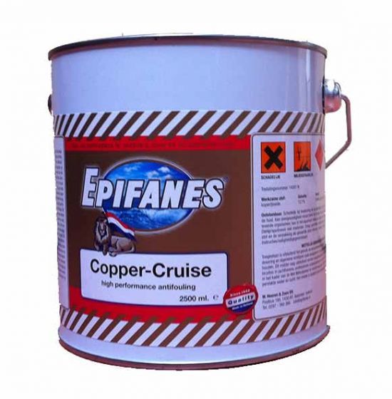 Epifanes Copper Cruise zelfslijpende antifouling 2,5 l
