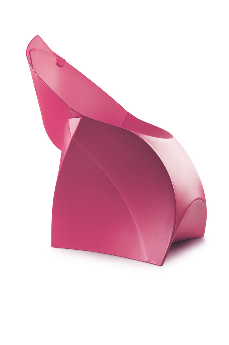 Flux Chair Junior opvouwbare design kinderstoel roze (4 stuks)