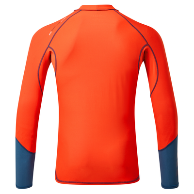 Gill Pro Rash Vest LS UV+ shirt lange mouwen oranje heren