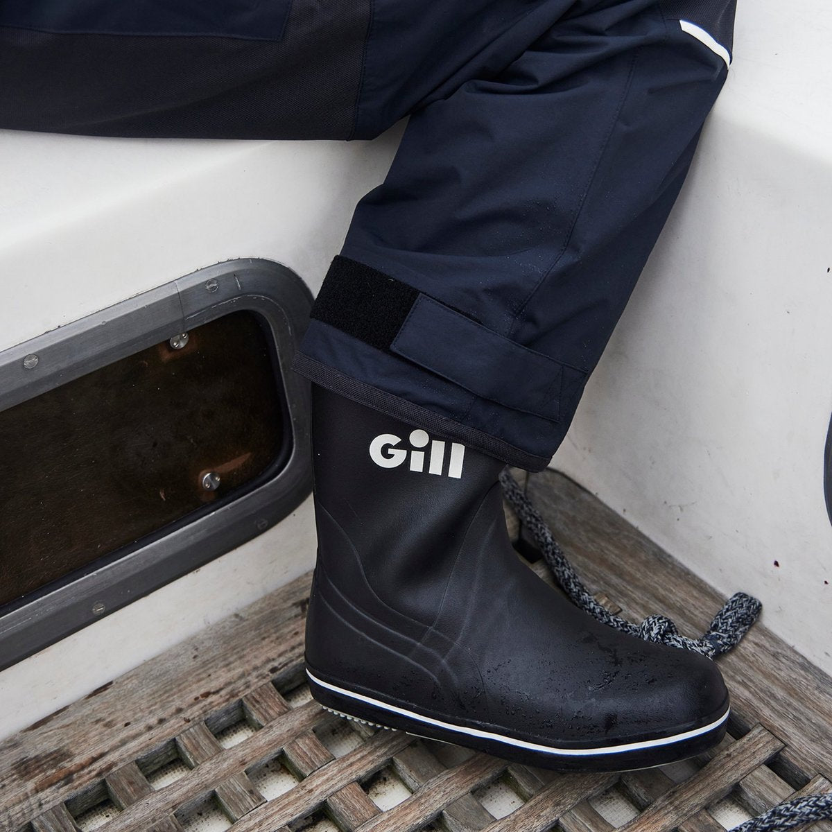 Gill Short Cruising Boot zeillaarzen zwart