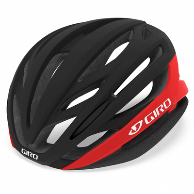Giro Syntax Mips race fietshelm zwart/rood