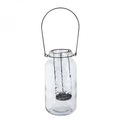 Home Society Ice Cold Glass Lantern