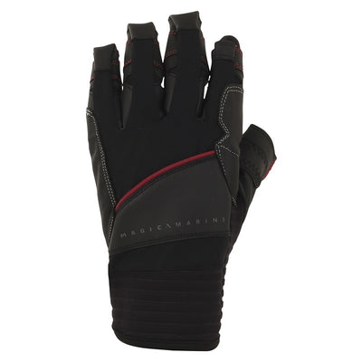 Magic Marine Racing Gloves F/F zeilhandschoenen met lange vingers zwart