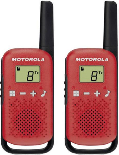 Motorola Talkabout T42 twin pack rood