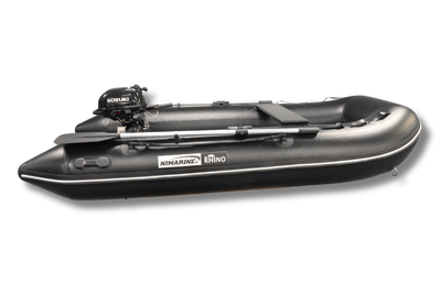 Nimarine MX 290 ALU Black Rhino Suzuki 2.5 pk rubberboot zwart