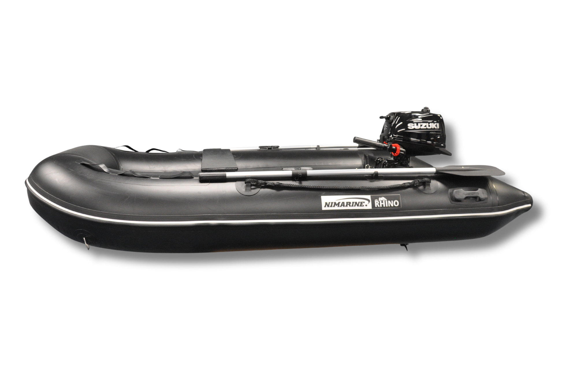 Nimarine MX 290 ALU Black Rhino Suzuki 6 pk rubberboot zwart
