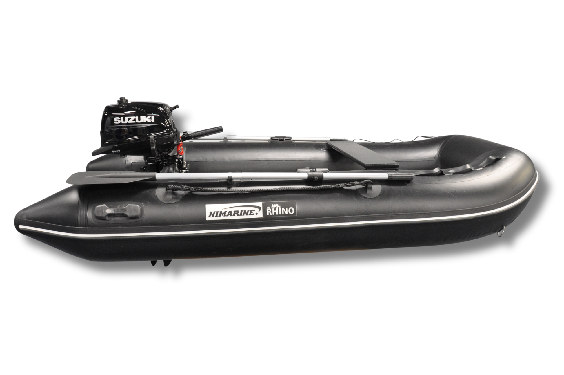 Nimarine MX 290 ALU Black Rhino Suzuki 6 pk rubberboot zwart
