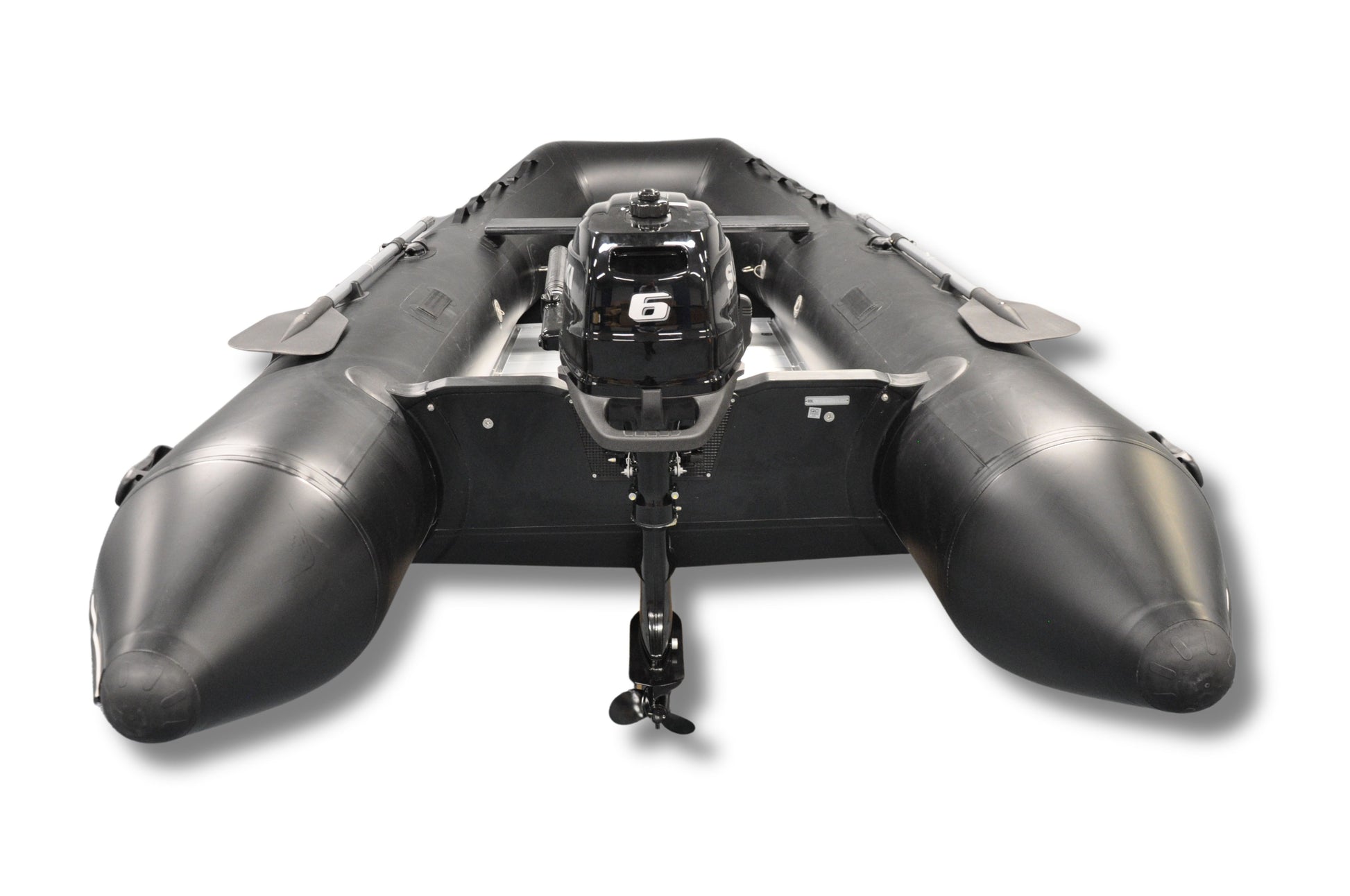 Nimarine MX 390 ALU Black Rhino Suzuki 6 pk rubberboot zwart