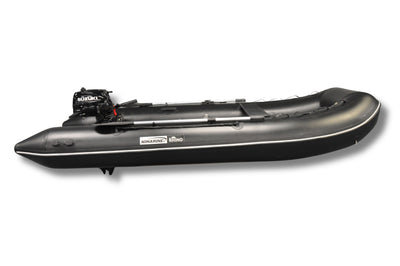 Nimarine MX 390 ALU Black Rhino Suzuki 6 pk rubberboot zwart