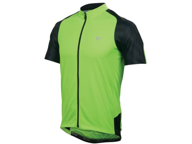 Pearl Izumi ATTACK Jersey fietsshirt korte mouwen groen met zwart heren