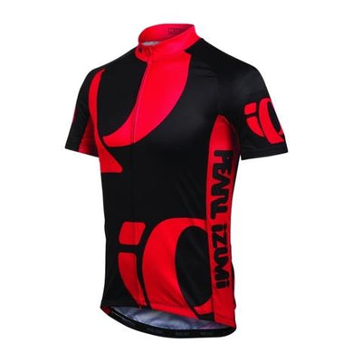Pearl Izumi Elite LTD jersey fietsshirt korte mouwen zwart met rood heren