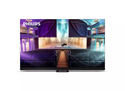 Philips 65OLED908/12 OLED smart televisie met soundbar en draaibare voet