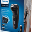 Philips S3333/58 wet en dry shaver met een extra body groomer