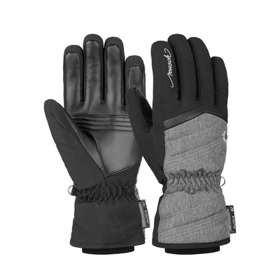Reusch Lenda R-Tex XT skihandschoenen zwart/grijs