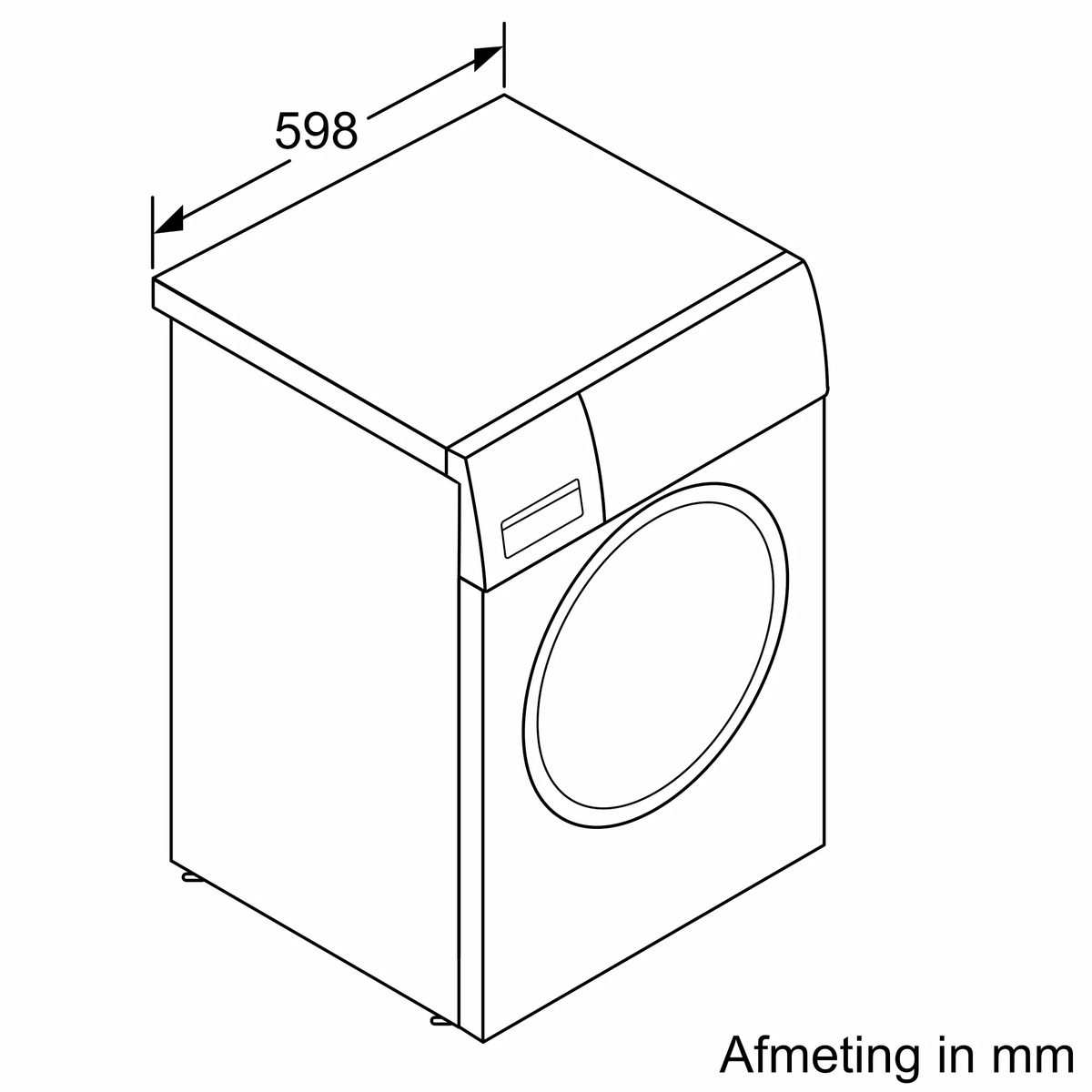 Siemens WM14N277NL Wasmachine met aquastop