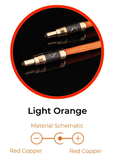 Silent Angel Bastei 12V Light Orange DC Upgrade kabel