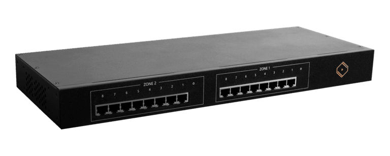 Silent Angel Bonn N16 LPS High End 2x 8-ports netwerkswitch voor audio verbetering