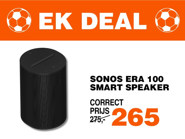 Sonos Era 100 Smart Speaker zwart