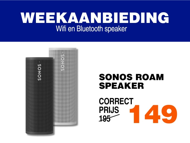 Sonos One SL de ultieme draadloze boekenplank speaker geschikt voor stereo en surround geluid