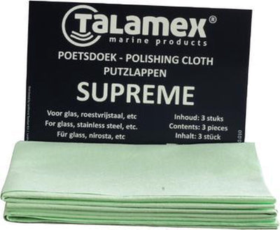 Talamex Poetsdoeken Supreme 34x40 cm (3 stuks)