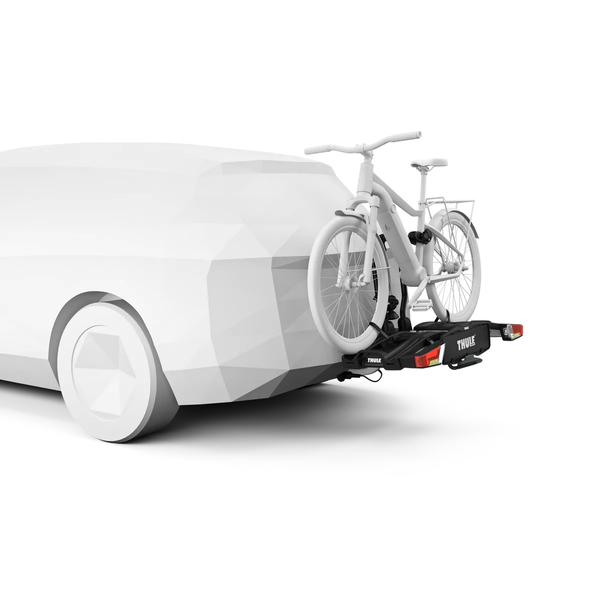 Thule EasyFold XT fietsendrager voor 2 fietsen zwart met aluminium