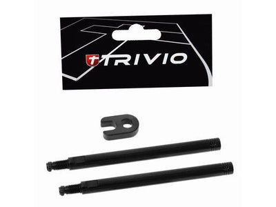 Trivio Ventielverlenger 80mm set incl sleutel