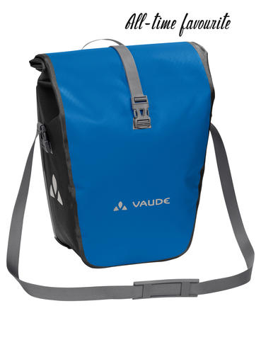 Vaude Aqua Back achtertassen voor fiets blauw
